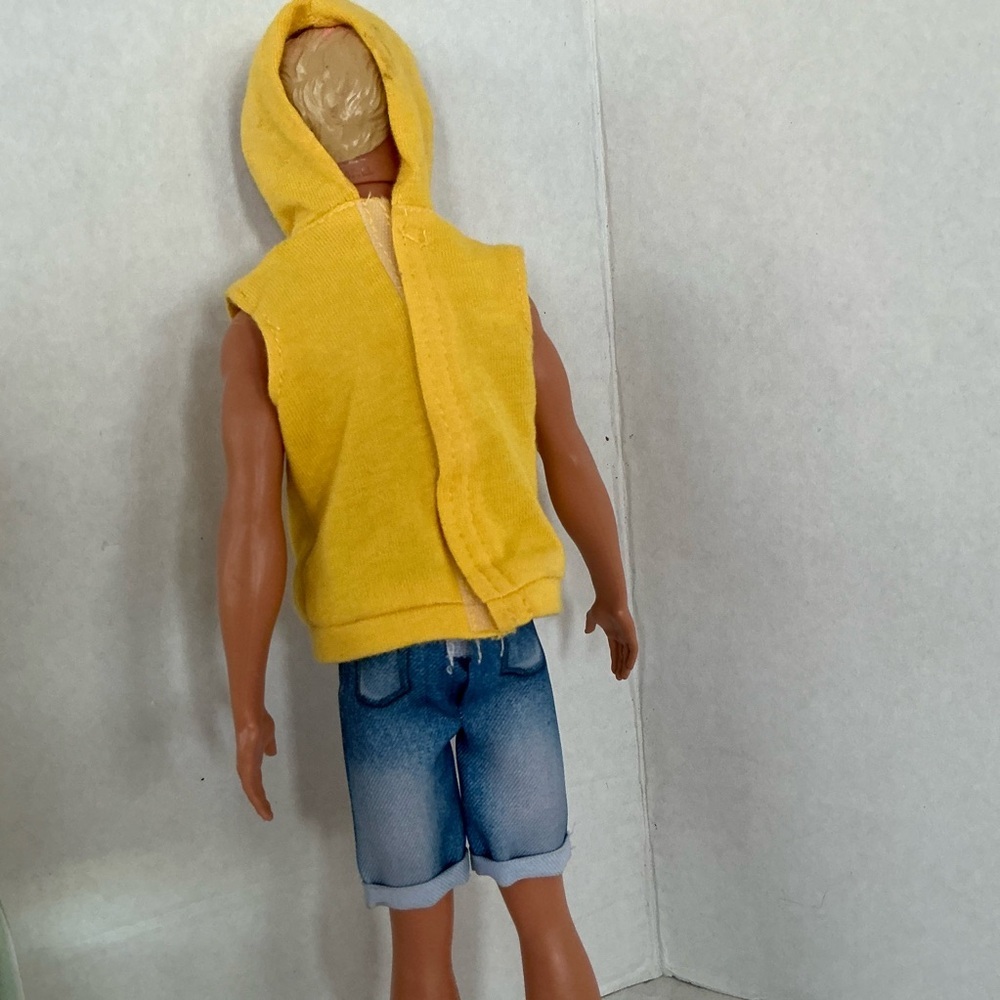 BARBIE Hybrid Ken Doll  Fashionistas Body Blonde Hair Blue Eyes Tan 2016 - Picture 3 of 9